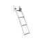 Whitecap Stainless Steel Telescoping Transom Mount Ladder - 4 Step S-1857 - alternate 1